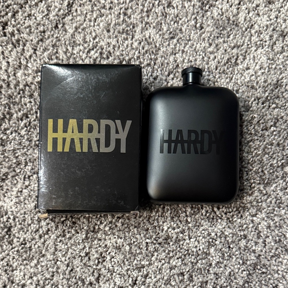 HARDY Merch: Black Flask